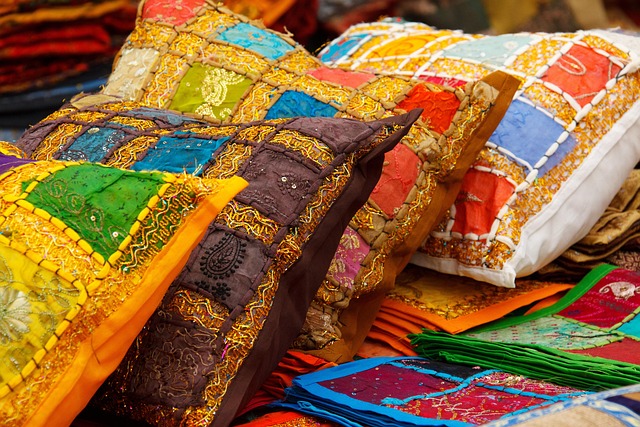 cushion making with inserts and decorative pillows neutral tones